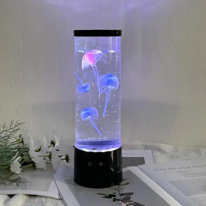 LED Colorful Jellyfish Lamp 9-inches