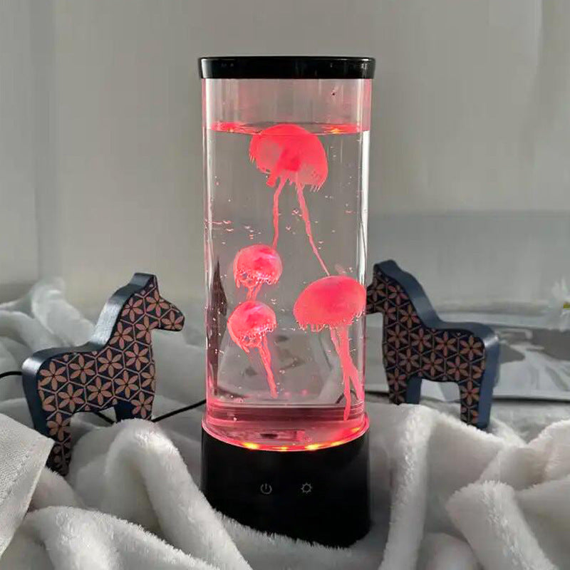 LED Colorful Jellyfish Lamp 9-inches