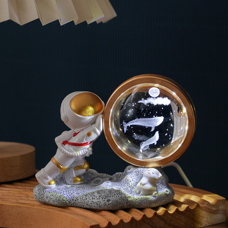 Astronaut Small Night Lamp 3D