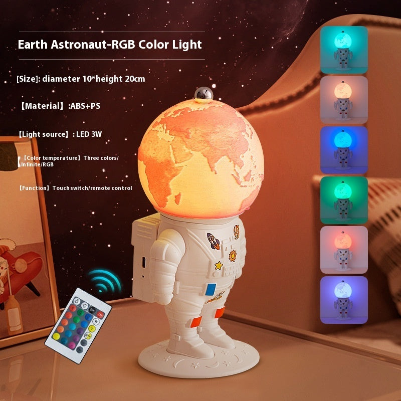 Creative Astronaut Small Night Lamp