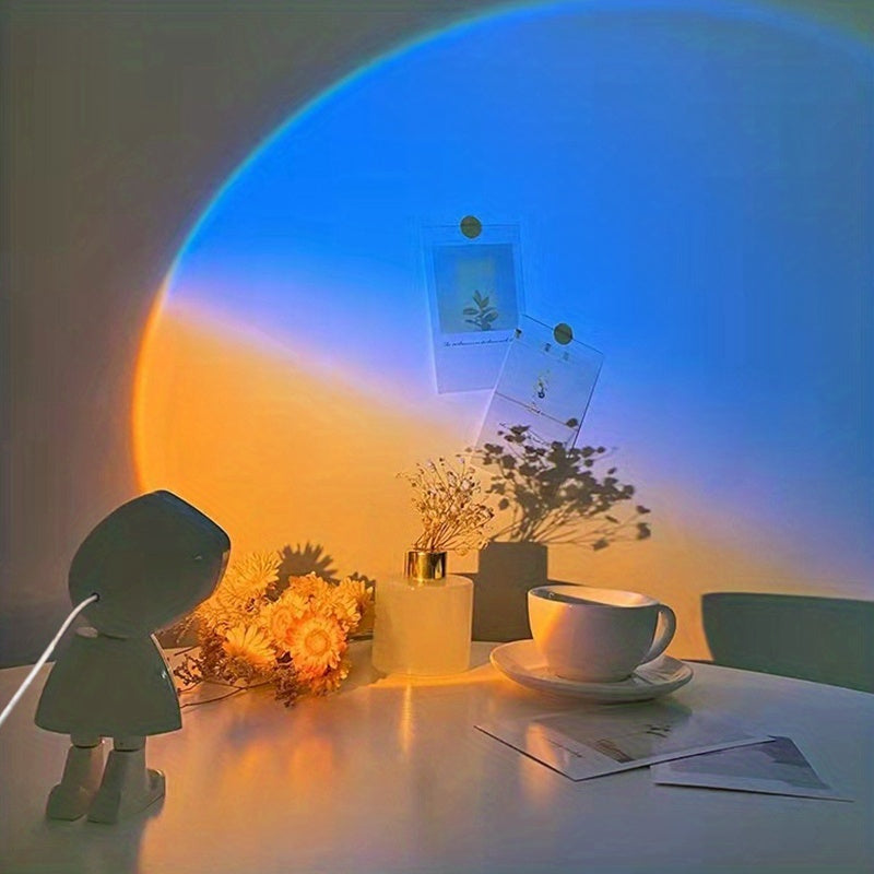 Rainbow Sunset Light Projector