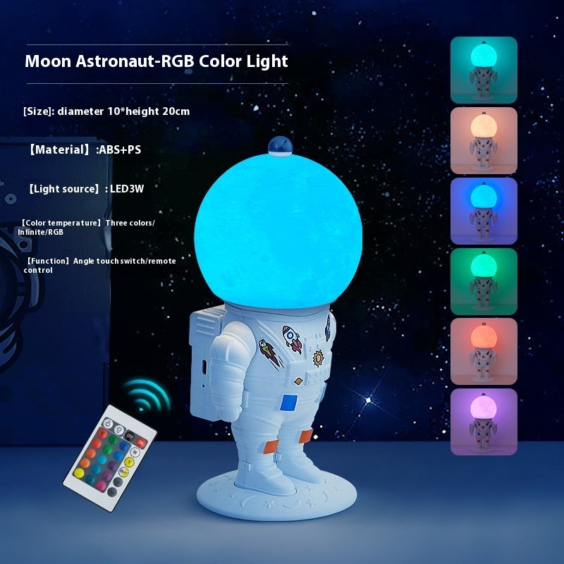 Creative Astronaut Small Night Lamp