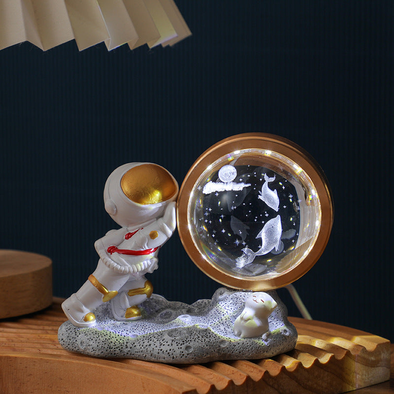 Astronaut Small Night Lamp 3D