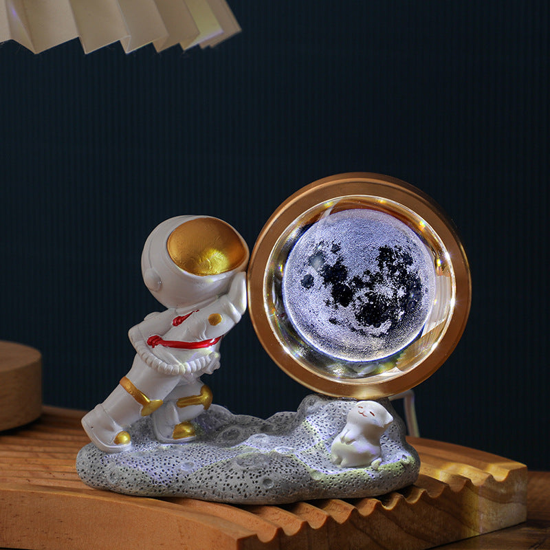Astronaut Small Night Lamp 3D