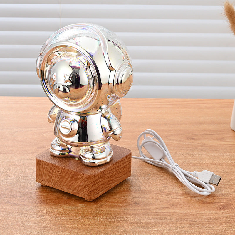 Spaceman 3D Fireworks USB  Night Lamp