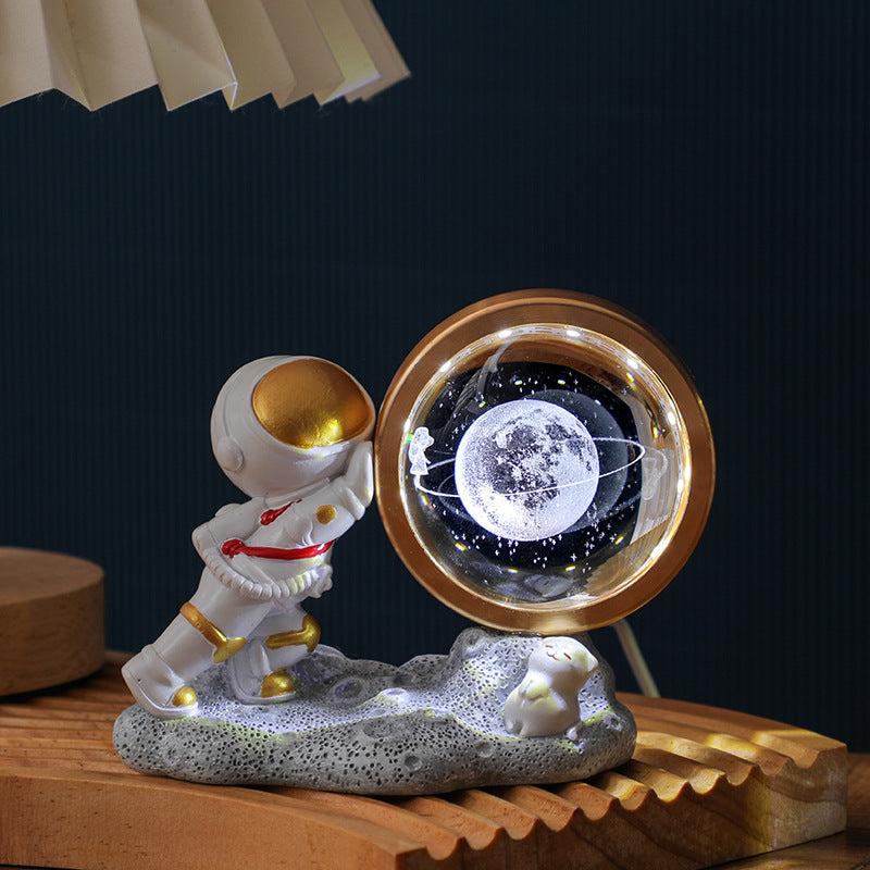 Astronaut Small Night Lamp 3D