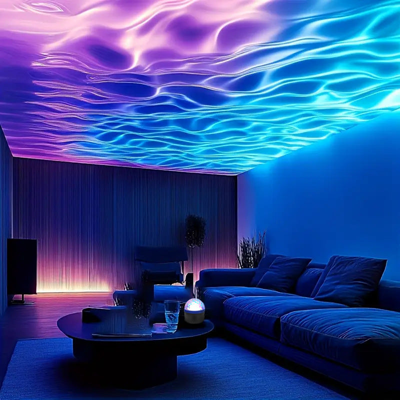 Rotating Night Projection Lamp