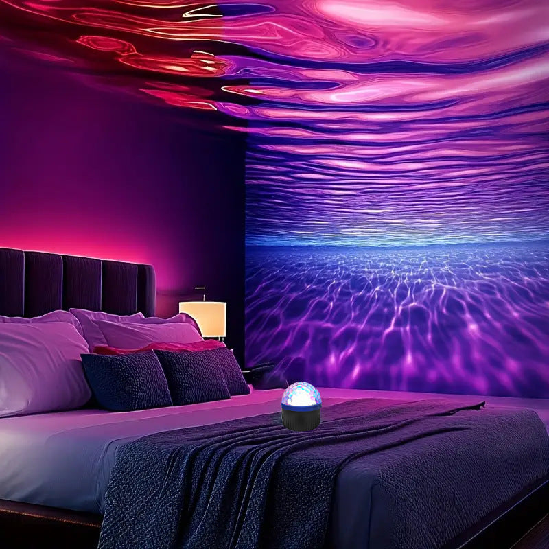 Rotating Night Projection Lamp