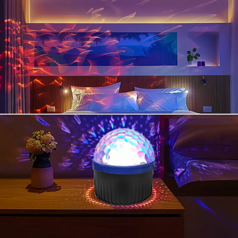Rotating Night Projection Lamp