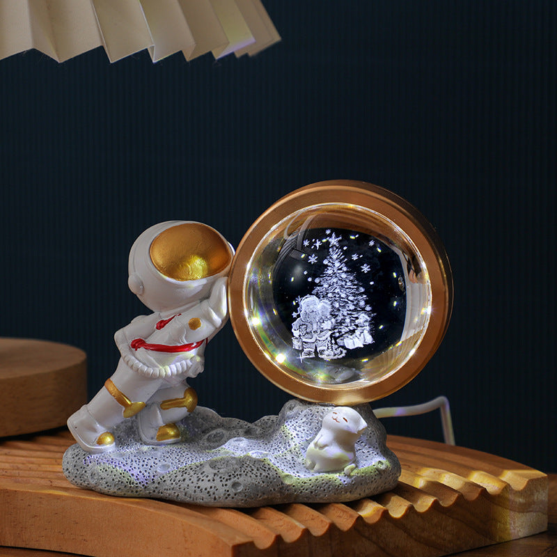 Astronaut Small Night Lamp 3D