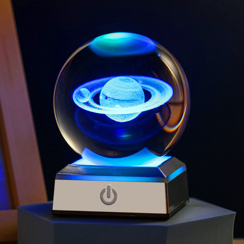 Galaxy Crystal Ball Night Lamp