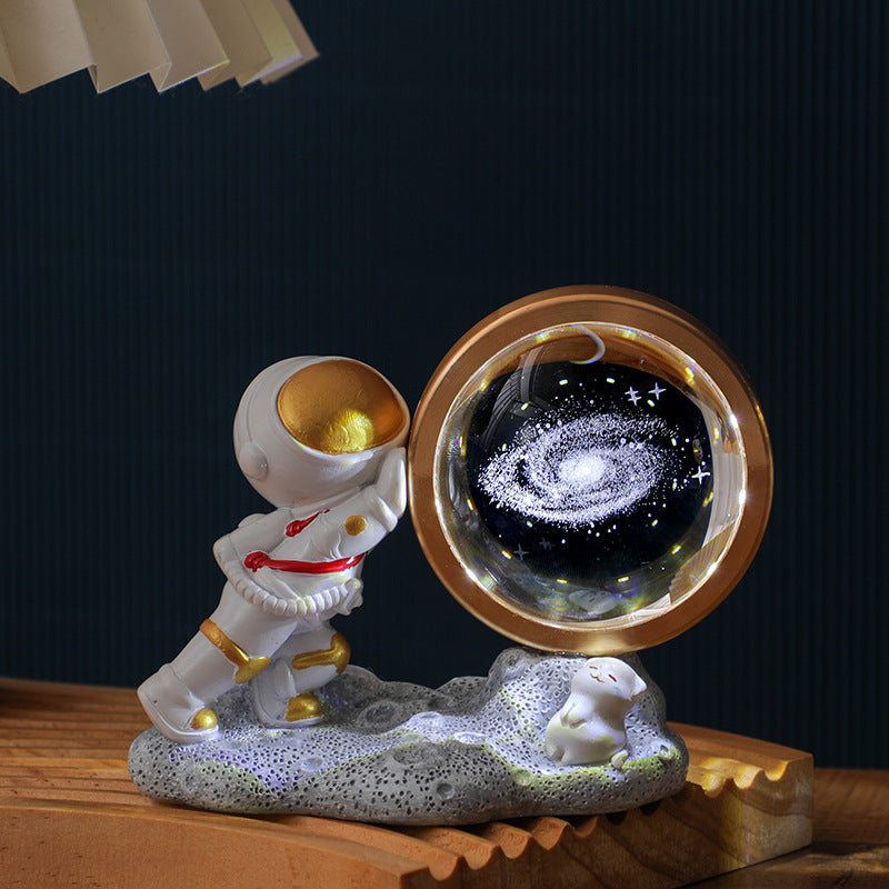 Astronaut Small Night Lamp 3D