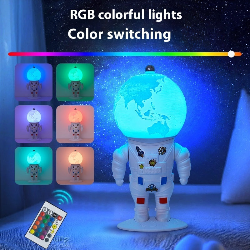 Creative Astronaut Small Night Lamp